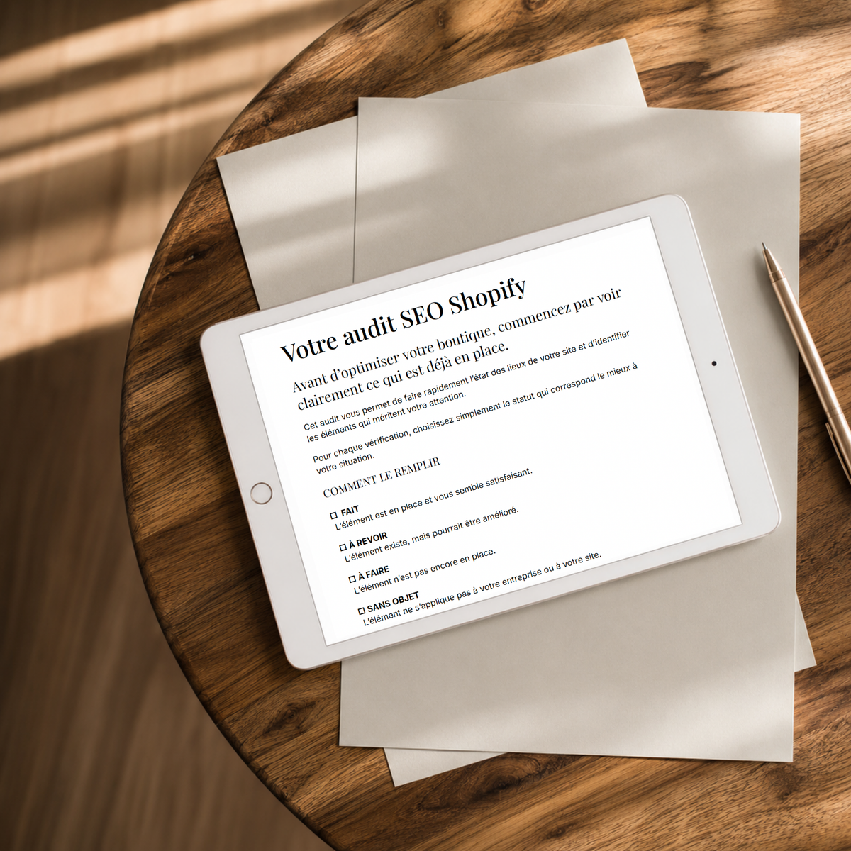 Le guide pratique du SEO Shopify